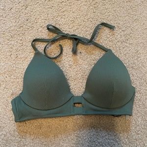 Army Green Bikini Top 36B